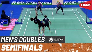 【Video】Mohammad AHSAN／Hendra SETIAWAN VS ONG Yew Sin／TEO Ee Yi, YONEX-SUNRISE India Open 2022 semifinal