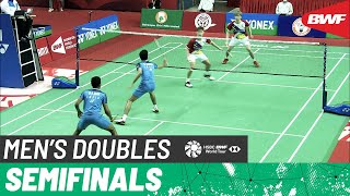 【Video】Arjun M.R.／DHRUV KAPILA VS Wei Chong MAN／Kai Wun TEE, Syed Modi India International 2022 semifinal
