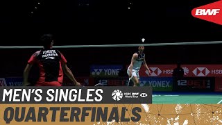 【Video】CHOU Tien Chen VS Jonatan CHRISTIE, YONEX All England Open Badminton Championships 2022 quarter finals