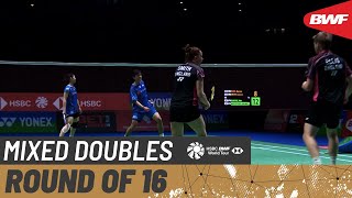 【Video】Marcus ELLIS／Lauren SMITH VS Yuki KANEKO／Misaki MATSUTOMO, YONEX All England Open Badminton Championships 2022 best 16