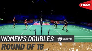 【Video】Chloe BIRCH／Jessica PUGH VS ZHANG Shuxian／YU Zheng, YONEX All England Open Badminton Championships 2022 best 16