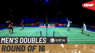 【Video】Takuro HOKI／Yugo KOBAYASHI VS Ben LANE／Sean VENDY, YONEX All England Open Badminton Championships 2022 best 16