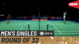 【Video】Kean Yew LOH VS Anders ANTONSEN, YONEX All England Open Badminton Championships 2022 best 32