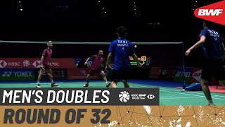 【Video】Ben LANE／Sean VENDY VS TAN Kian Meng／TAN Wee Kiong, YONEX All England Open Badminton Championships 2022 best 32