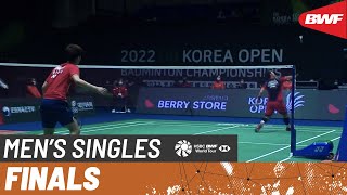 【Video】Hongyang WENG VS Jonatan CHRISTIE, Korea Open Badminton Championships 2022 finals
