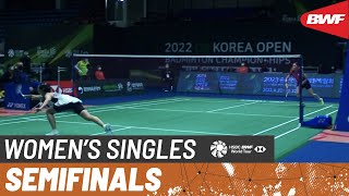 【Video】Ga Eun KIM VS Pornpawee CHOCHUWONG, Korea Open Badminton Championships 2022 semifinal