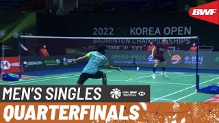 【Video】KIDAMBI Srikanth VS SON Wan Ho, Korea Open Badminton Championships 2022 quarter finals