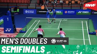 【Video】KIM Gi Jung／KIM Sa Rang VS Hiroki OKAMURA／Masayuki ONODERA, Korea Masters Badminton Championships 2022 semifinal