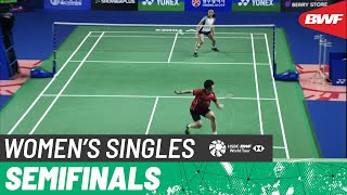 【Video】HE Bingjiao VS Se Young AN, Korea Masters Badminton Championships 2022 semifinal