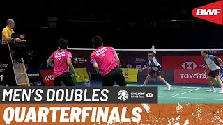 【Video】Mohammad AHSAN／Hendra SETIAWAN VS Kim ASTRUP／Anders Skaarup RASMUSSEN, Thailand Open 2022 quarter finals