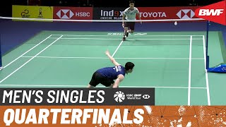 【Video】LEE Zii Jia VS Shesar Hiren RHUSTAVITO, Thailand Open 2022 quarter finals