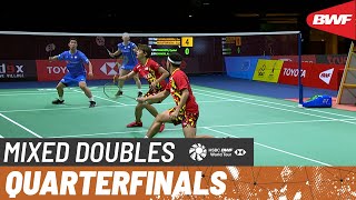 【Video】Dechapol PUAVARANUKROH／Sapsiree TAERATTANACHAI VS Kyohei YAMASHITA／Naru SHINOYA, Thailand Open 2022 quarter finals