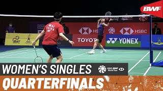 【Video】TAI Tzu Ying VS HE Bingjiao, Thailand Open 2022 quarter finals