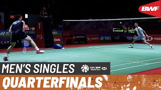 【Video】Lakshya SEN VS CHOU Tien Chen, Indonesia Masters 2022 quarter finals