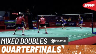 【Video】Thom GICQUEL／Delphine DELRUE VS TANG Chun Man／TSE Ying Suet, Indonesia Masters 2022 quarter finals