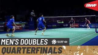 【Video】Takuro HOKI／Yugo KOBAYASHI VS Kim ASTRUP／Anders Skaarup RASMUSSEN, Indonesia Open 2022 quarter finals