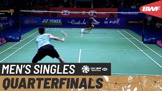 【Video】Kean Yew LOH VS LEE Zii Jia, Indonesia Open 2022 quarter finals