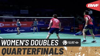 【Video】CHEN Qingchen／JIA Yifan VS Jongkolphan KITITHARAKUL／Rawinda PRAJONGJAI, Indonesia Open 2022 quarter finals