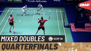 【Video】Yuta WATANABE／Arisa HIGASHINO VS Thom GICQUEL／Delphine DELRUE, Indonesia Open 2022 quarter finals
