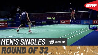 【Video】Kunlavut VITIDSARN VS CHOU Tien Chen, Indonesia Open 2022 best 32