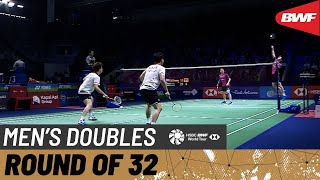 【Video】KIM Gi Jung／KIM Sa Rang VS Aaron CHIA／Wooi Yik SOH, Indonesia Open 2022 best 32