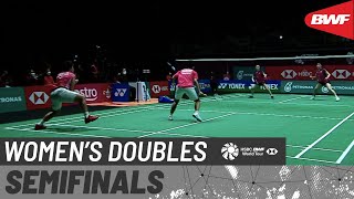 【Video】Apriyani RAHAYU／Siti Fadia Silva RAMADHANTI VS Na Eun JEONG／KIM Hye Jeong, Malaysia Open 2022 semifinal