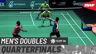 【Video】Aaron CHIA／Wooi Yik SOH VS Mohammad AHSAN／Hendra SETIAWAN, Malaysia Open 2022 quarter finals