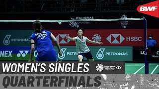 【Video】Nozomi OKUHARA VS CHEN Yufei, Malaysia Open 2022 quarter finals