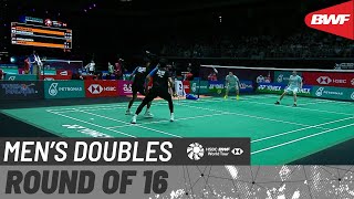 【Video】Muhammad Shohibul FIKRI／Bagas MAULANA VS Takuro HOKI／Yugo KOBAYASHI, Malaysia Open 2022 best 16