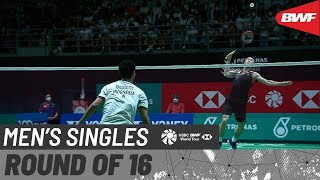 【Video】Shesar Hiren RHUSTAVITO VS LEE Zii Jia, Malaysia Open 2022 best 16