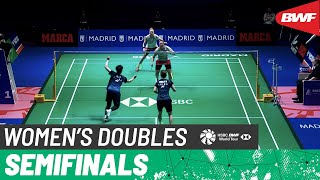 【Video】Fanghui CHEN／DU Yue VS Maiken FRUERGAARD／Sara THYGESEN, Madrid Spain Masters 2023 semifinal