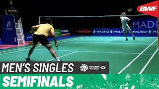 【Video】Kenta NISHIMOTO VS Toma Junior POPOV, Madrid Spain Masters 2023 semifinal