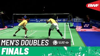 【Video】Xiangyu REN／TAN Qiang VS Satwiksairaj RANKIREDDY／Chirag SHETTY, YONEX Swiss Open 2023 finals