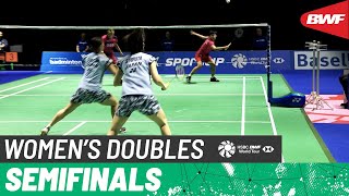 【Video】Yuki FUKUSHIMA／Sayaka HIROTA VS Apriyani RAHAYU／Siti Fadia Silva RAMADHANTI, YONEX Swiss Open 2023 semifinal