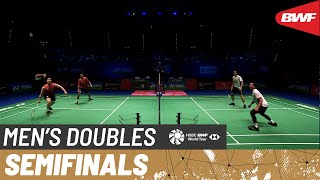 【Video】Mohammad AHSAN／Hendra SETIAWAN VS Weikeng LIANG／WANG Chang, YONEX All England Open Badminton Championships 2023 semifinal