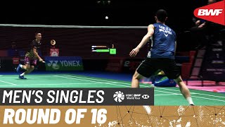 【Video】Kenta NISHIMOTO VS LEE Zii Jia, YONEX All England Open Badminton Championships 2023 best 16