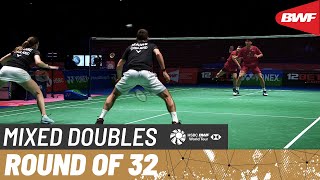 【Video】Gregory MAIRS／Jenny MOORE VS KIM Won Ho／Na Eun JEONG, YONEX All England Open Badminton Championships 2023 best 32
