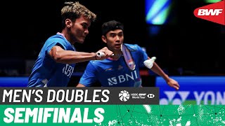 【Video】Muhammad Shohibul FIKRI／Bagas MAULANA VS Leo Rolly CARNANDO／Daniel MARTHIN, Swiss Open 2024 semifinal