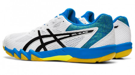 GEL-BLADE 7 (Men's)（WHITE/BLACK）