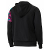 Stretch Knit Print Hoodie