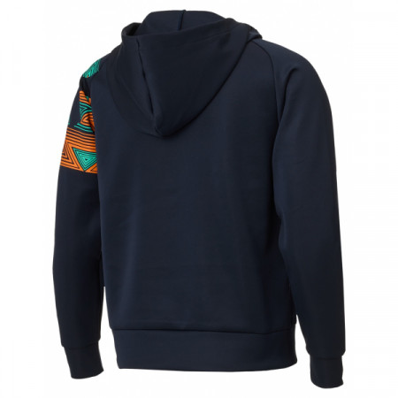 Stretch Knit Print Hoodie