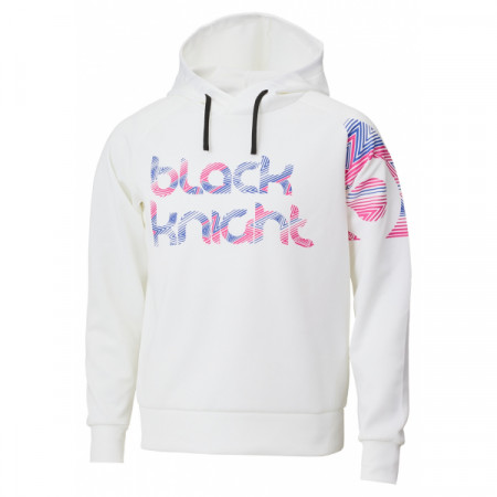 Stretch Knit Print Hoodie