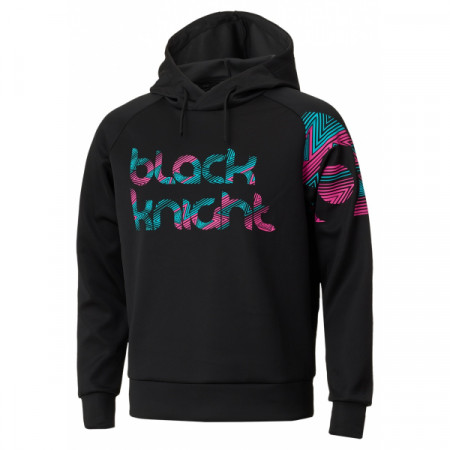 Stretch Knit Print Hoodie