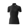 Women's High Neck Short Sleeve Shirt